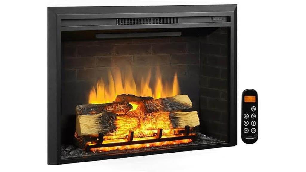 electric fireplace insert 39 inches