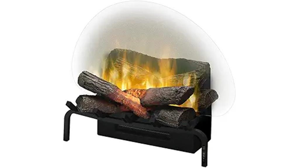 electric fireplace log insert