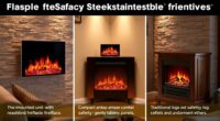 electric fireplace safety tips