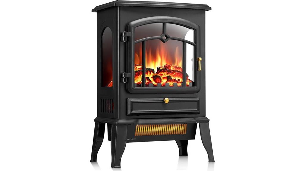 electric fireplace stove heater