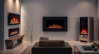 electric fireplace types overview