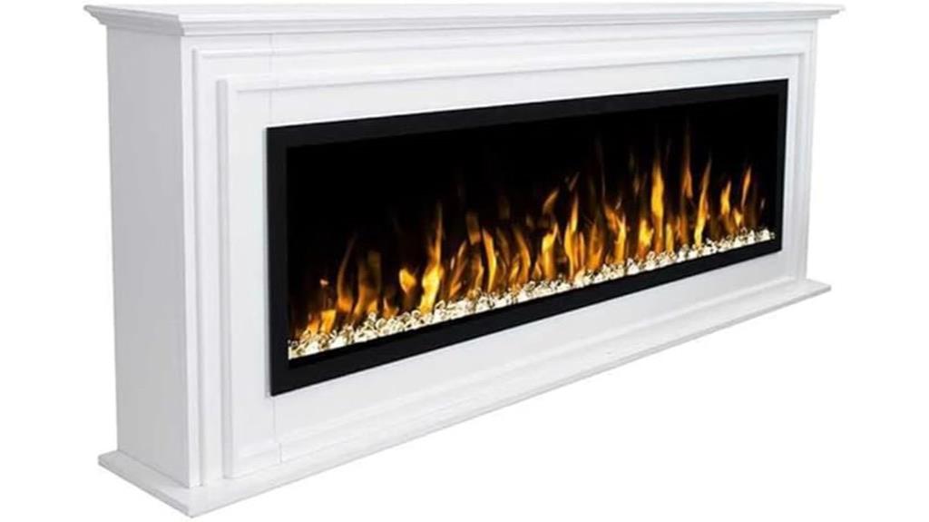 electric fireplace with wifi