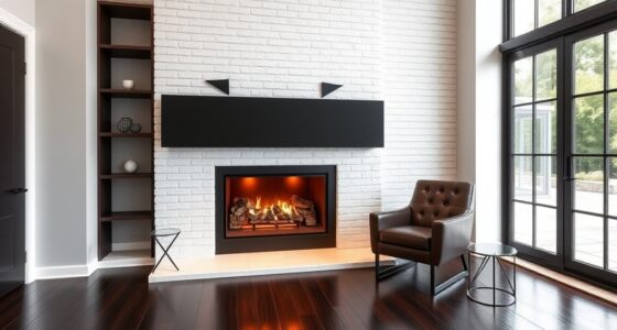 elegant office fireplace mantels