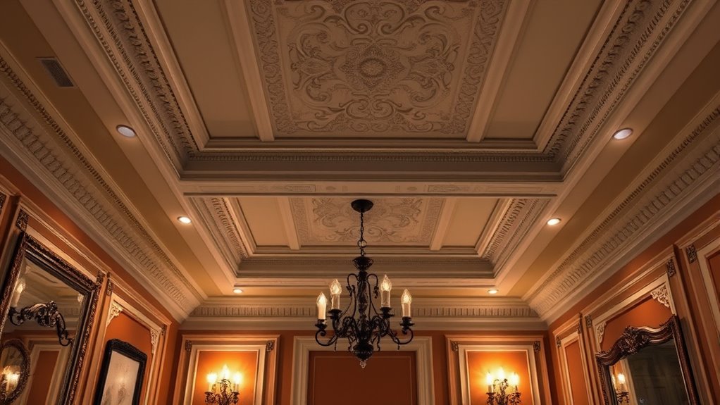 elevate ceiling with details