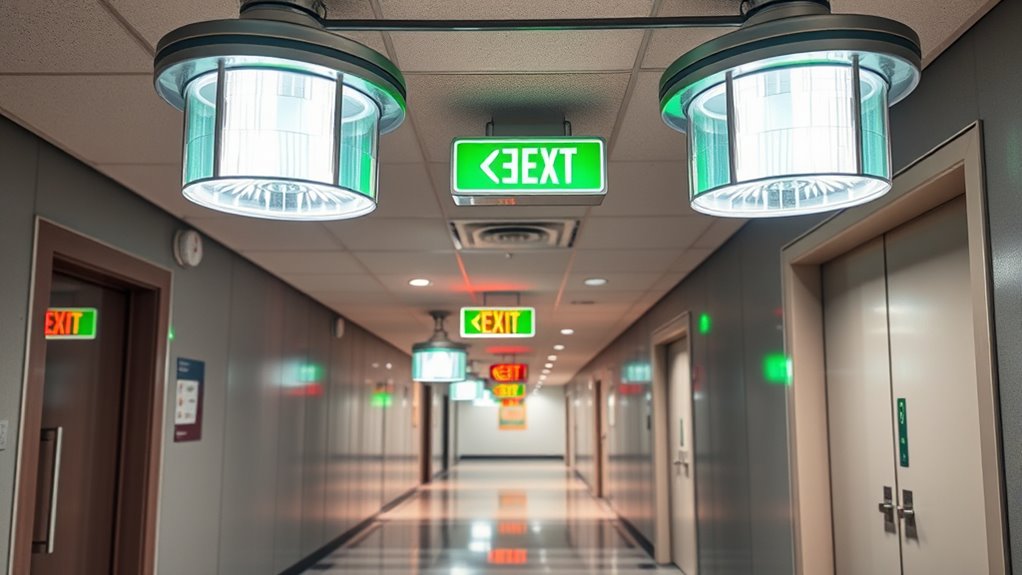 emergency lighting and signage maintenance