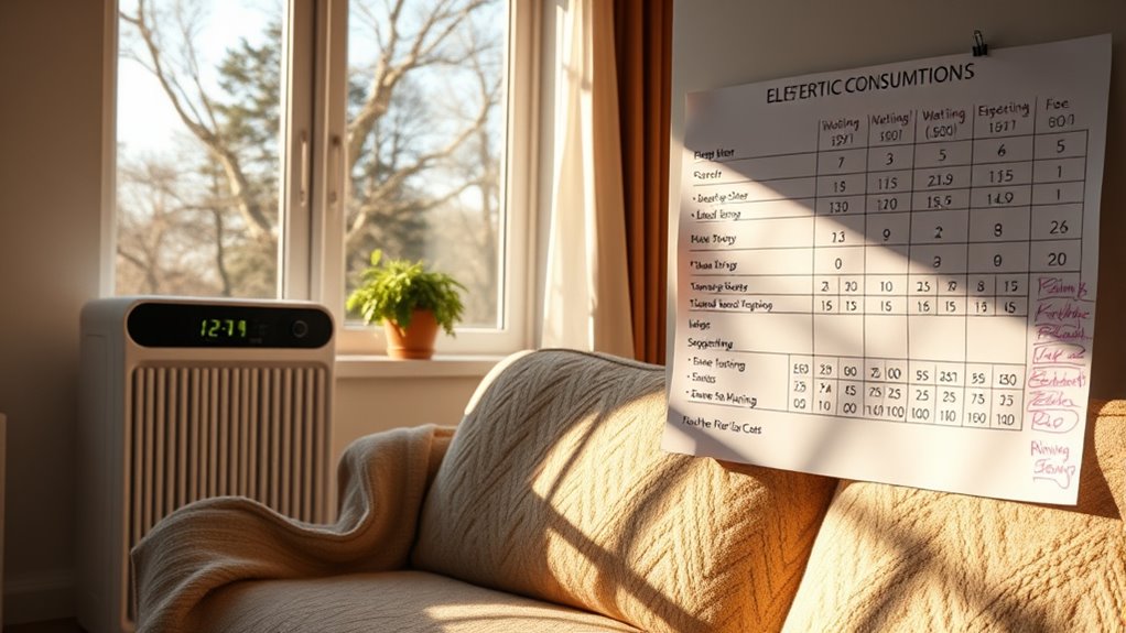 energy use and costs