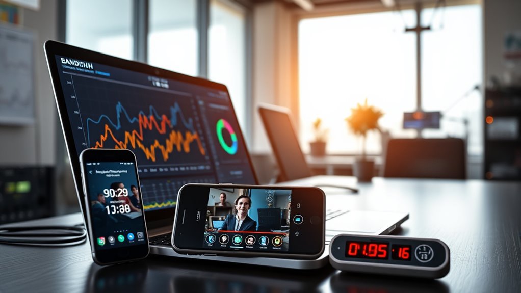 ensure adequate remote bandwidth