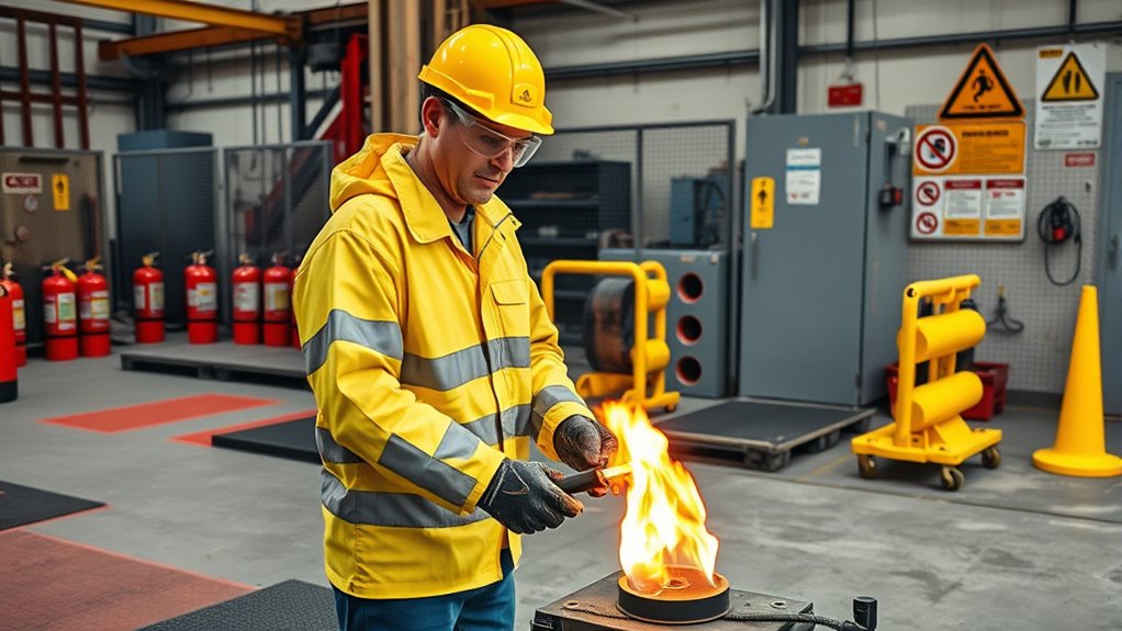 ensure workspace safety precautions