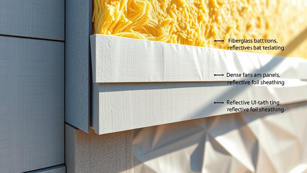 estimating building material insulation