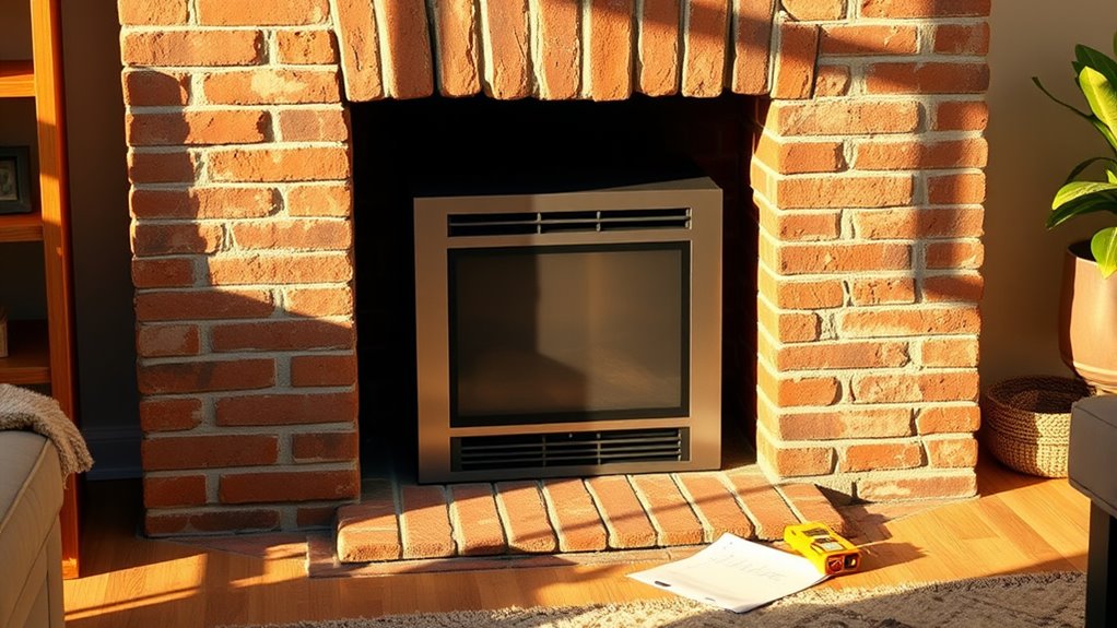 evaluate hearth space carefully