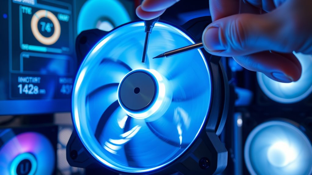 fan replacement or maintenance