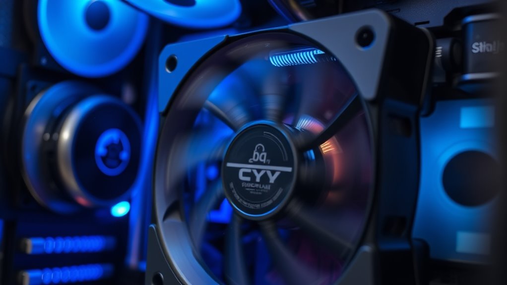 fan speed varies with temperature