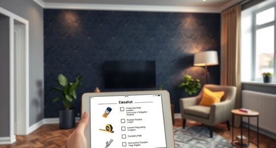 feature wall design checklist