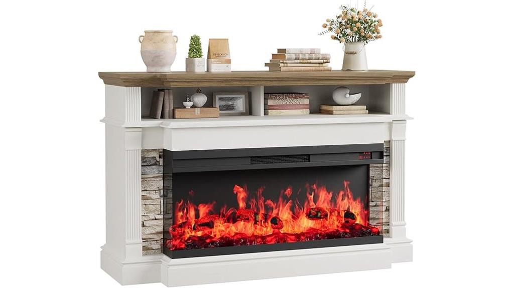 fireplace tv stand 65 inch