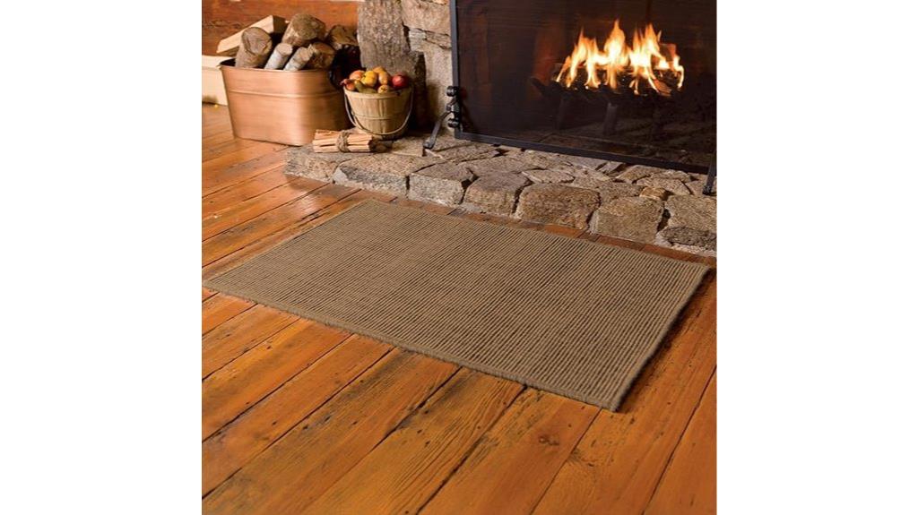 fireproof hearth rug 2x36