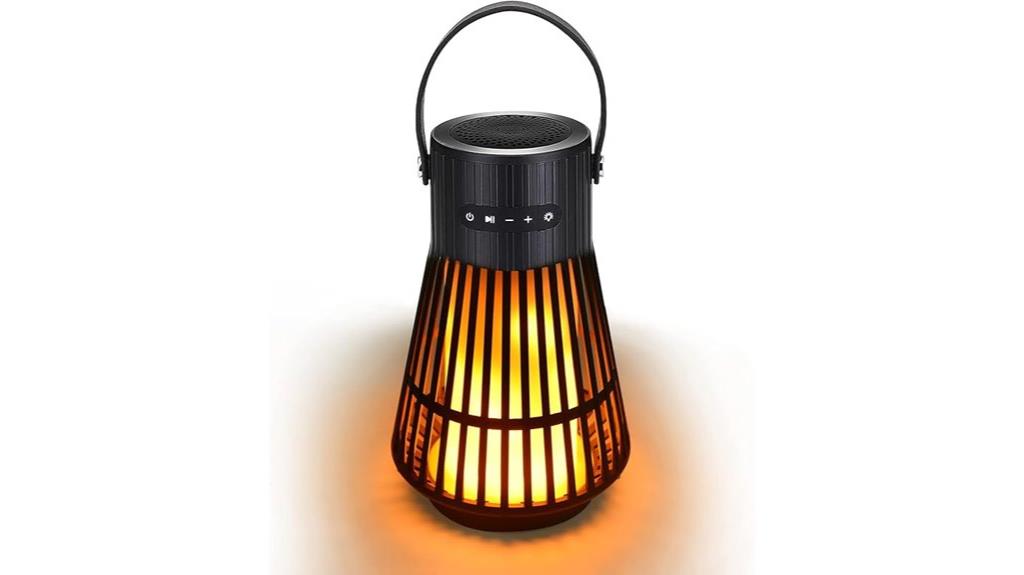 flame effect waterproof speaker