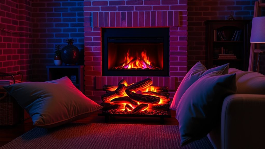 flame realism and safety