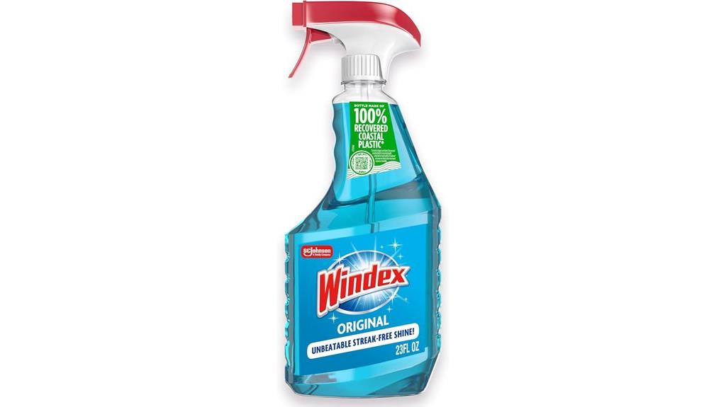 glass cleaning spray bottle