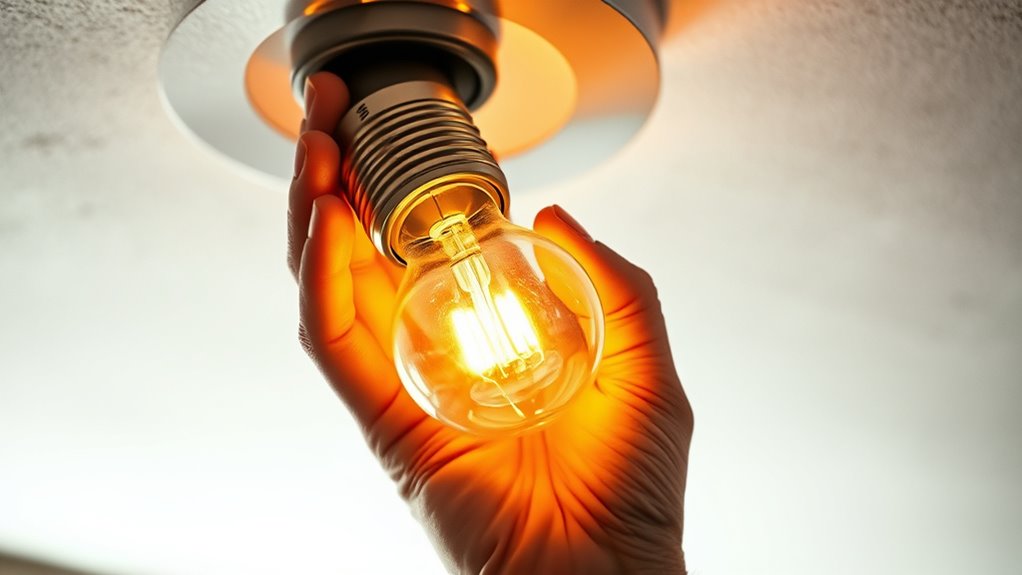 handle bulbs carefully correctly