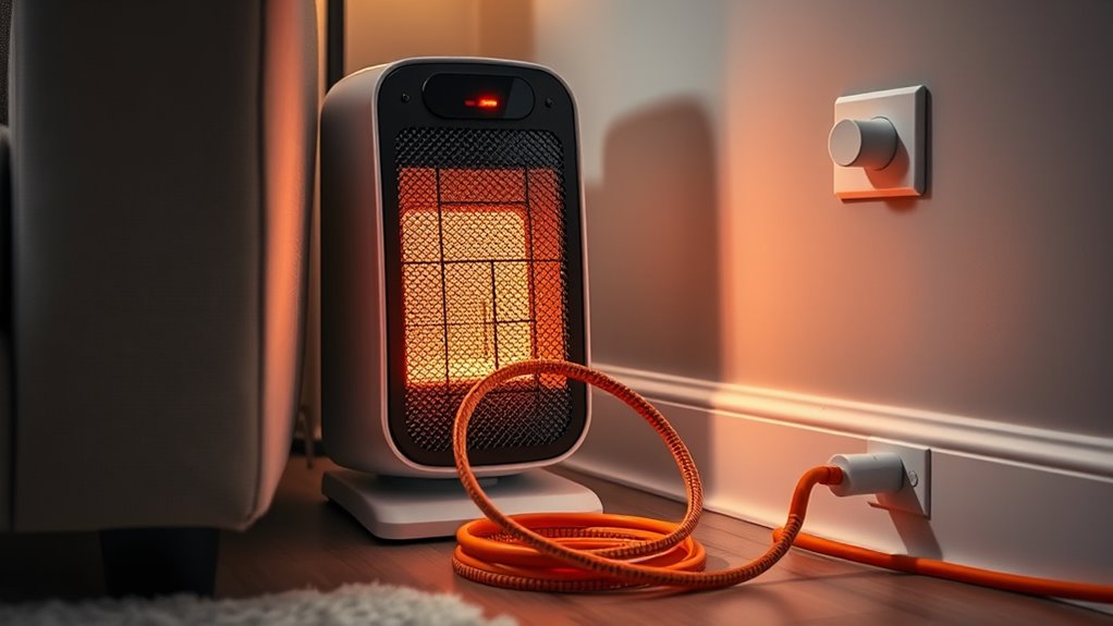 heater extension cord safety