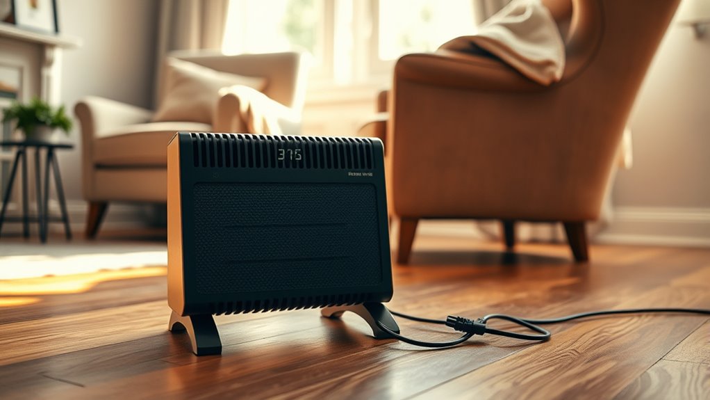 heater safety and placement