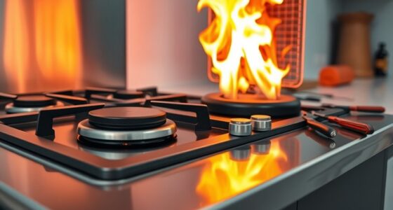 heating flames troubleshooting guide