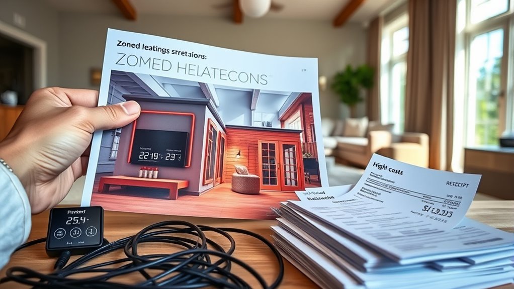 high upfront installation costs