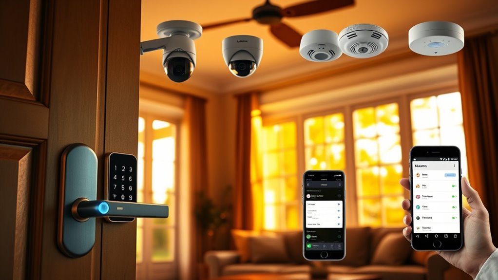 home security device functions