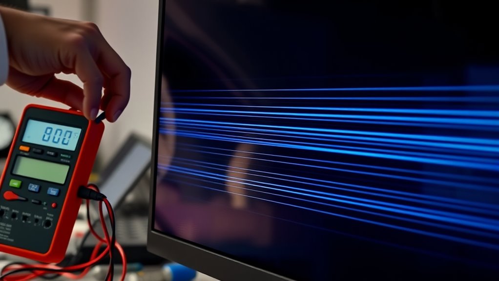 identify display flickering causes