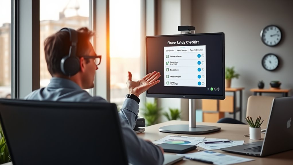 implement safety checks regularly