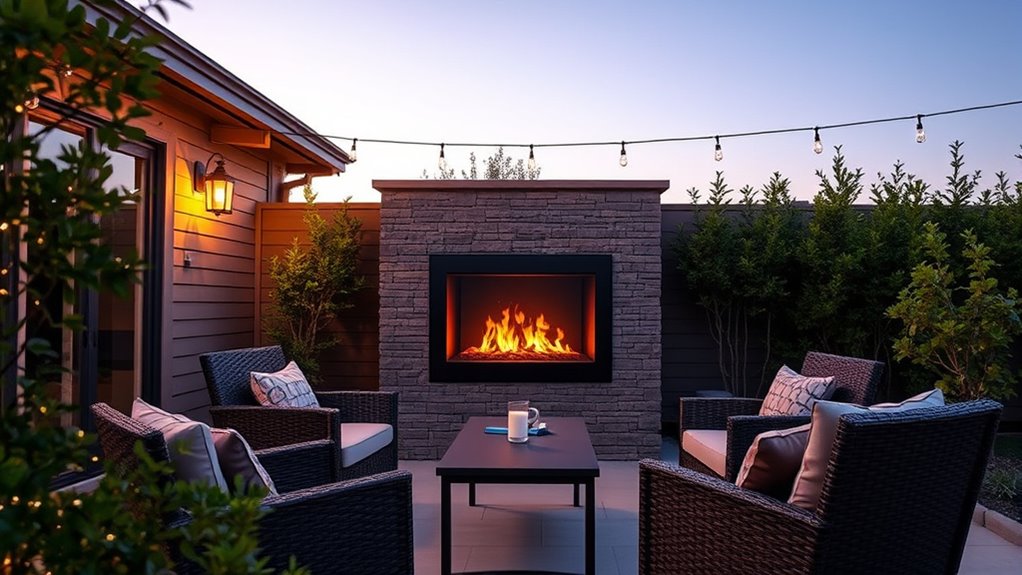 indoor fireplaces are unsafe outdoors