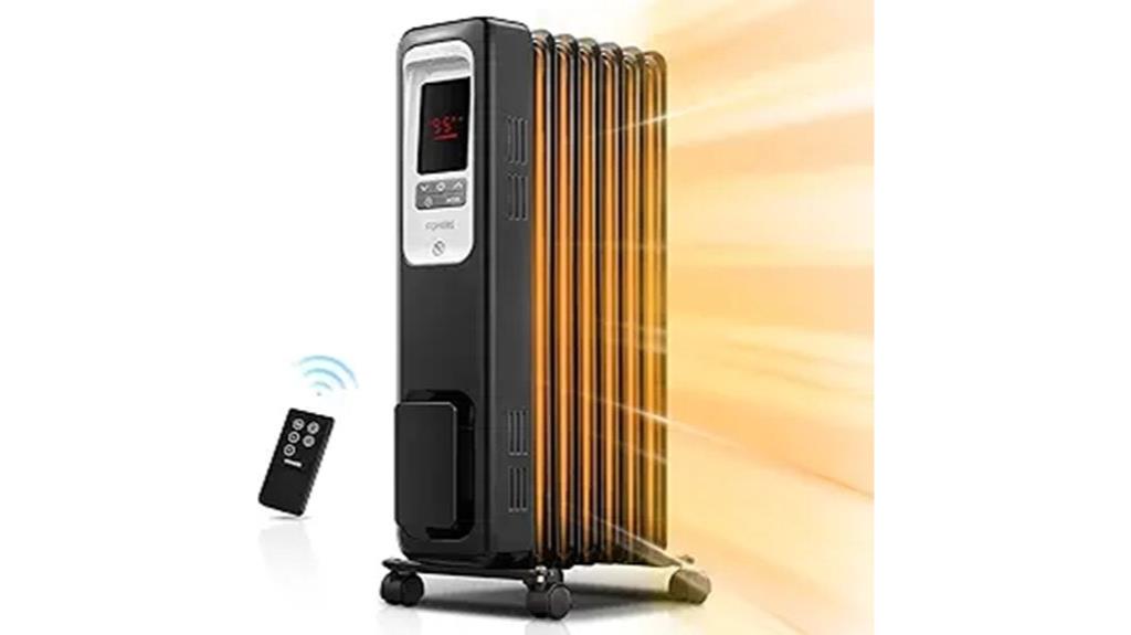 indoor oil filled heater