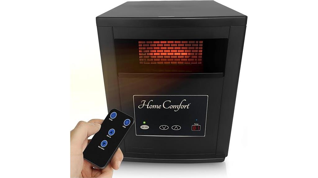 infrared heater with thermostat