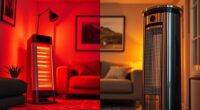 infrared vs ceramic heating