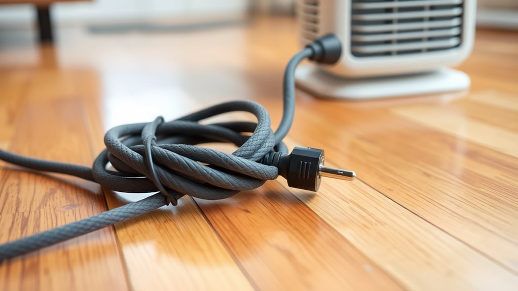 inspect cords regularly