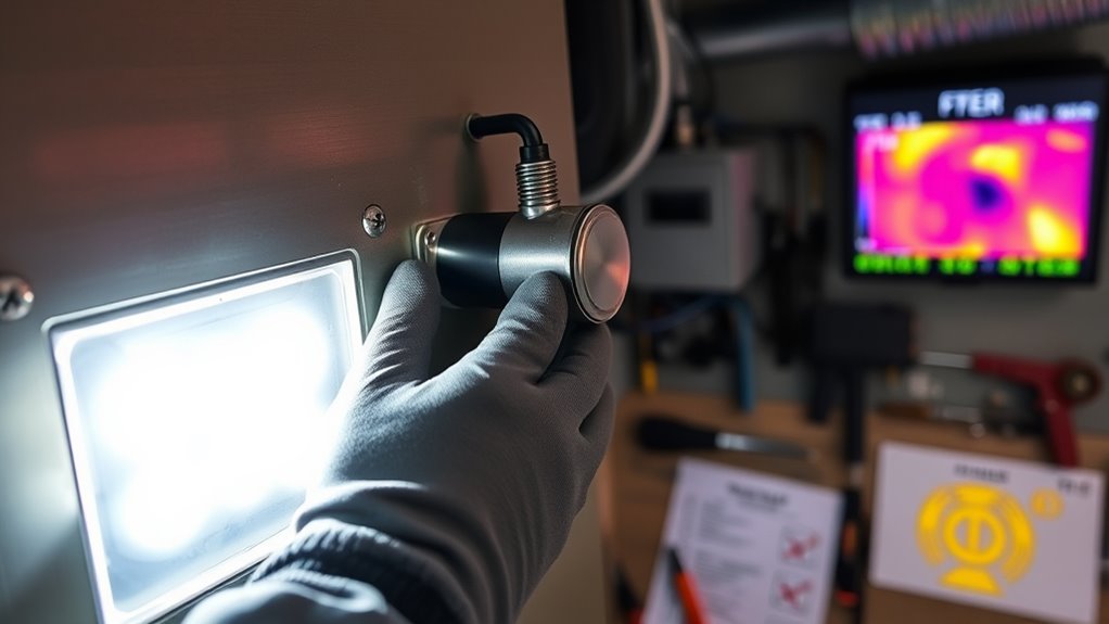 inspect secure align clear