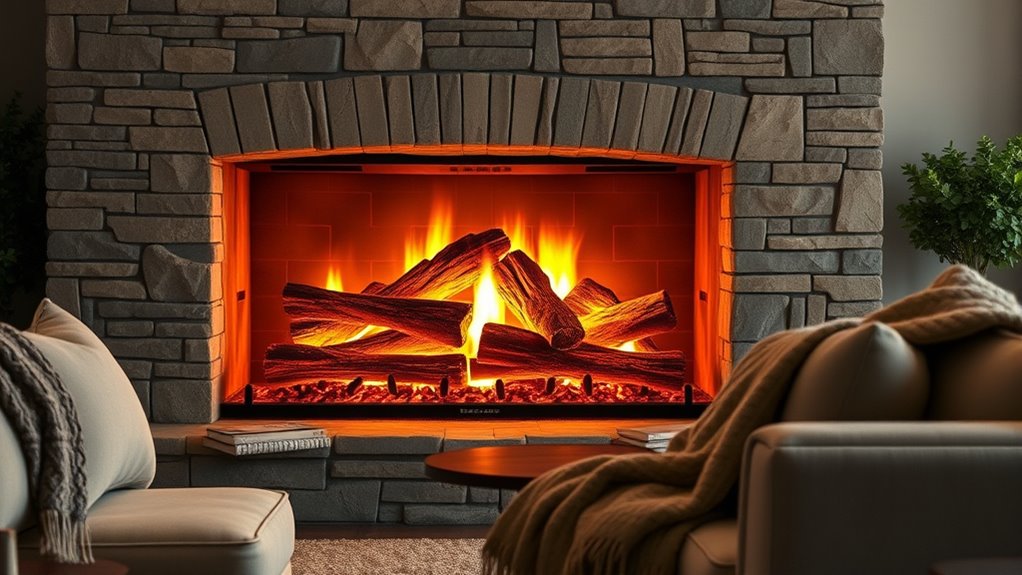 large room electric log considerations