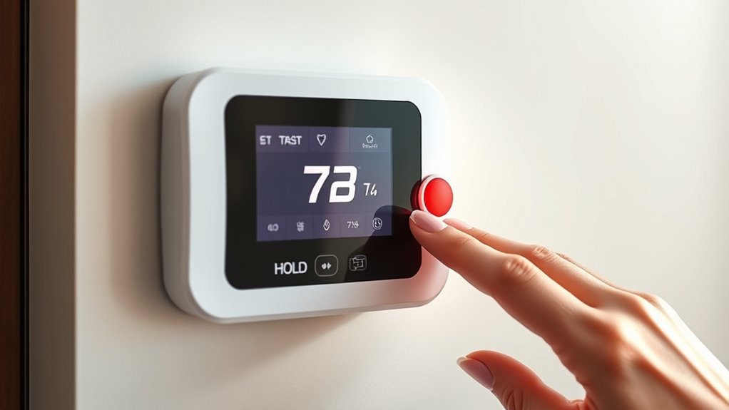 limit thermostat hold usage