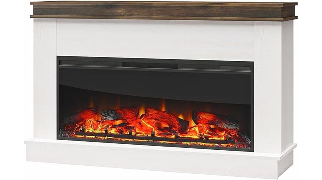 modern mateo fireplace mantel