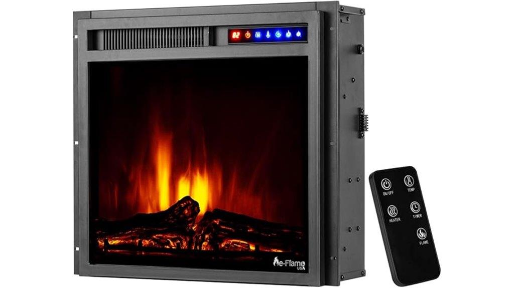 montana led fireplace insert