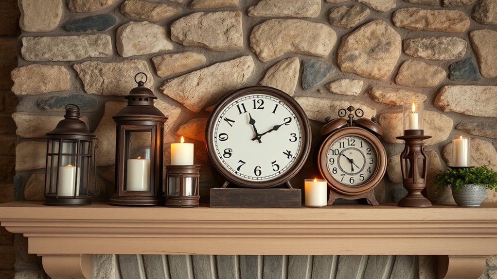 myth busting mantel styling