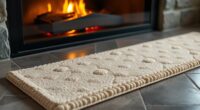 narrow hearth rug selection