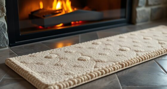 narrow hearth rug selection