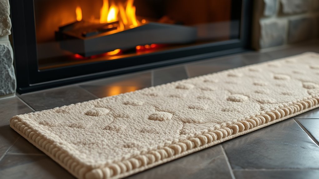 narrow hearth rug selection