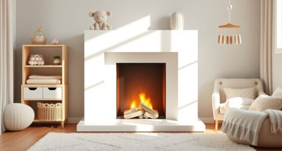 nursery fireplace safety styles