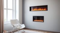 nursery safe stylish electric fireplaces