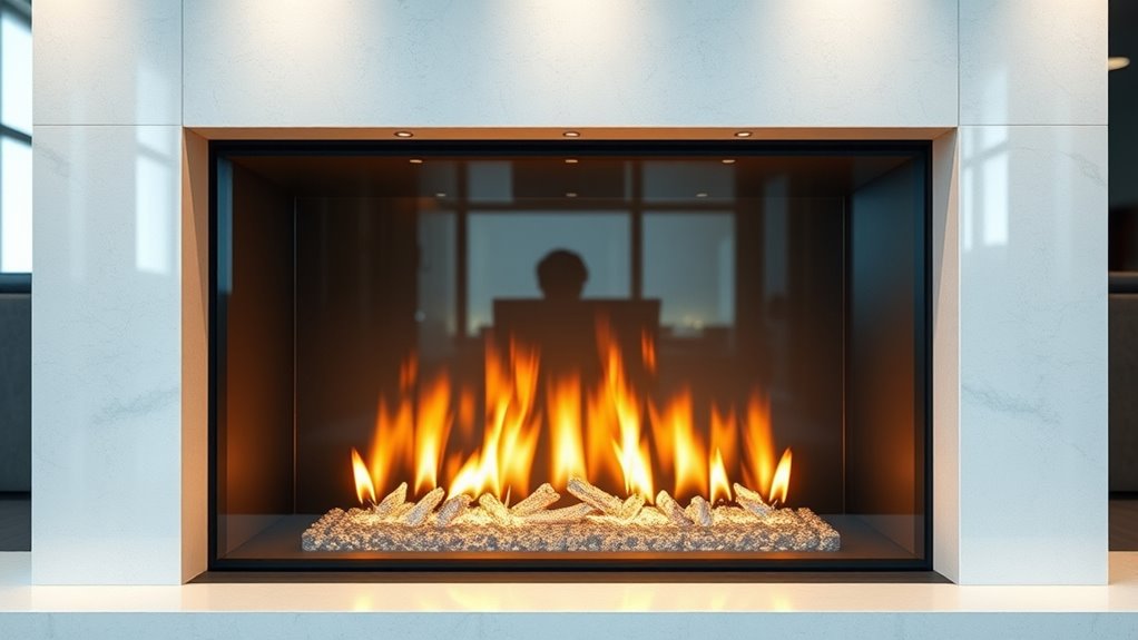 office fireplace glass cleaner