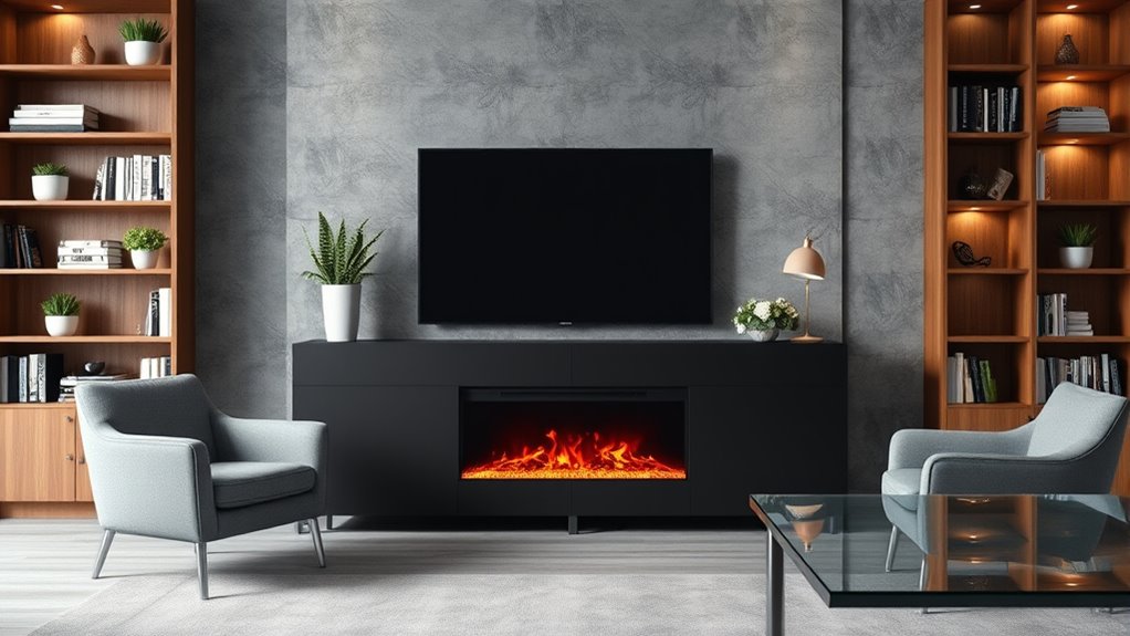 office fireplaces for cozy workspaces