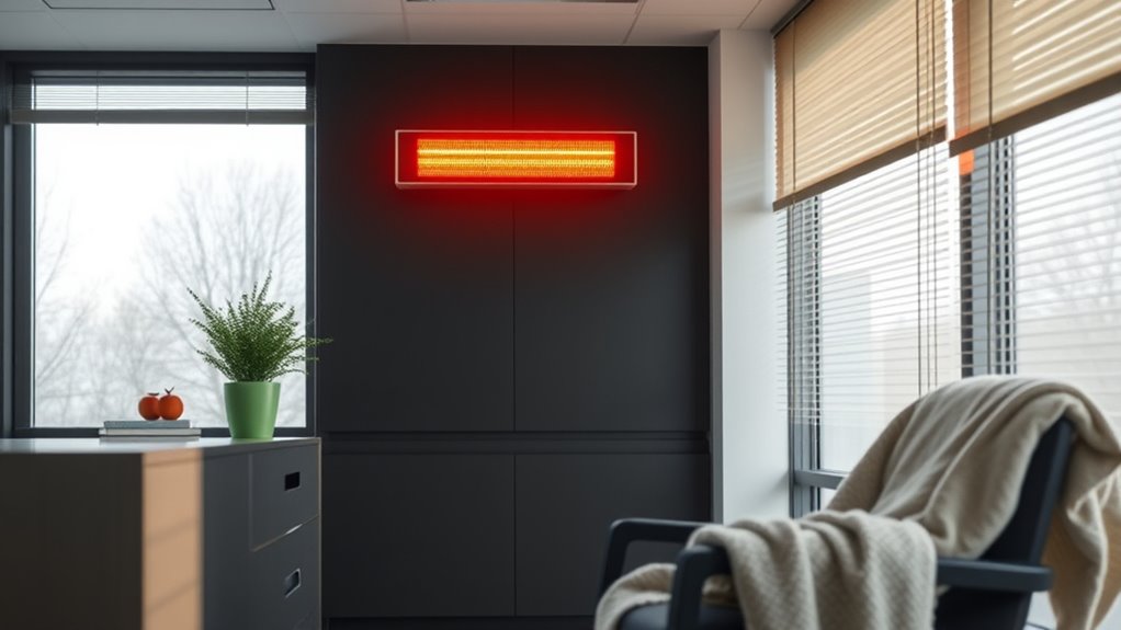 office infrared heater considerations