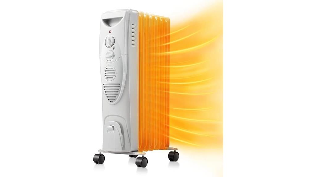 oil filled radiator heater